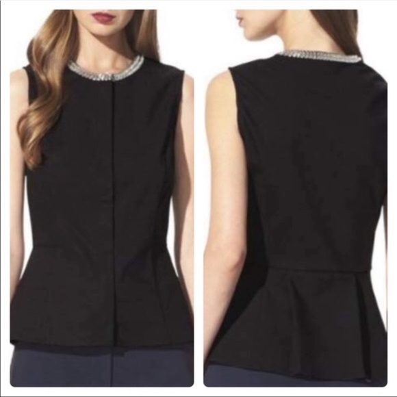 3.1 Phillip Lim for Target Peplum sparkle top - Picture 3 of 8